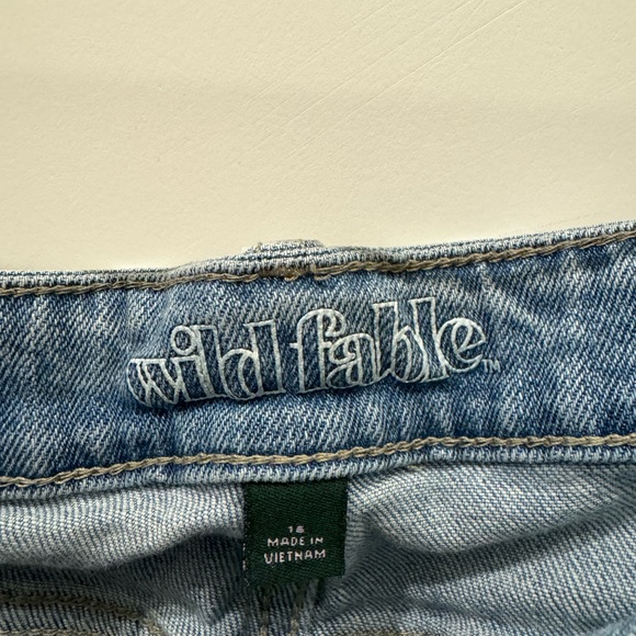 Wild Fable size 16 distressed baggy jeans - Picture 3 of 3